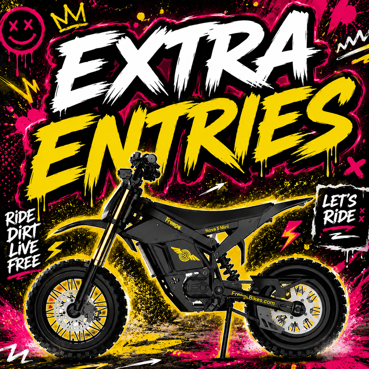 Freego Nova 5 Mini Giveaway EXTRA ENTRIES