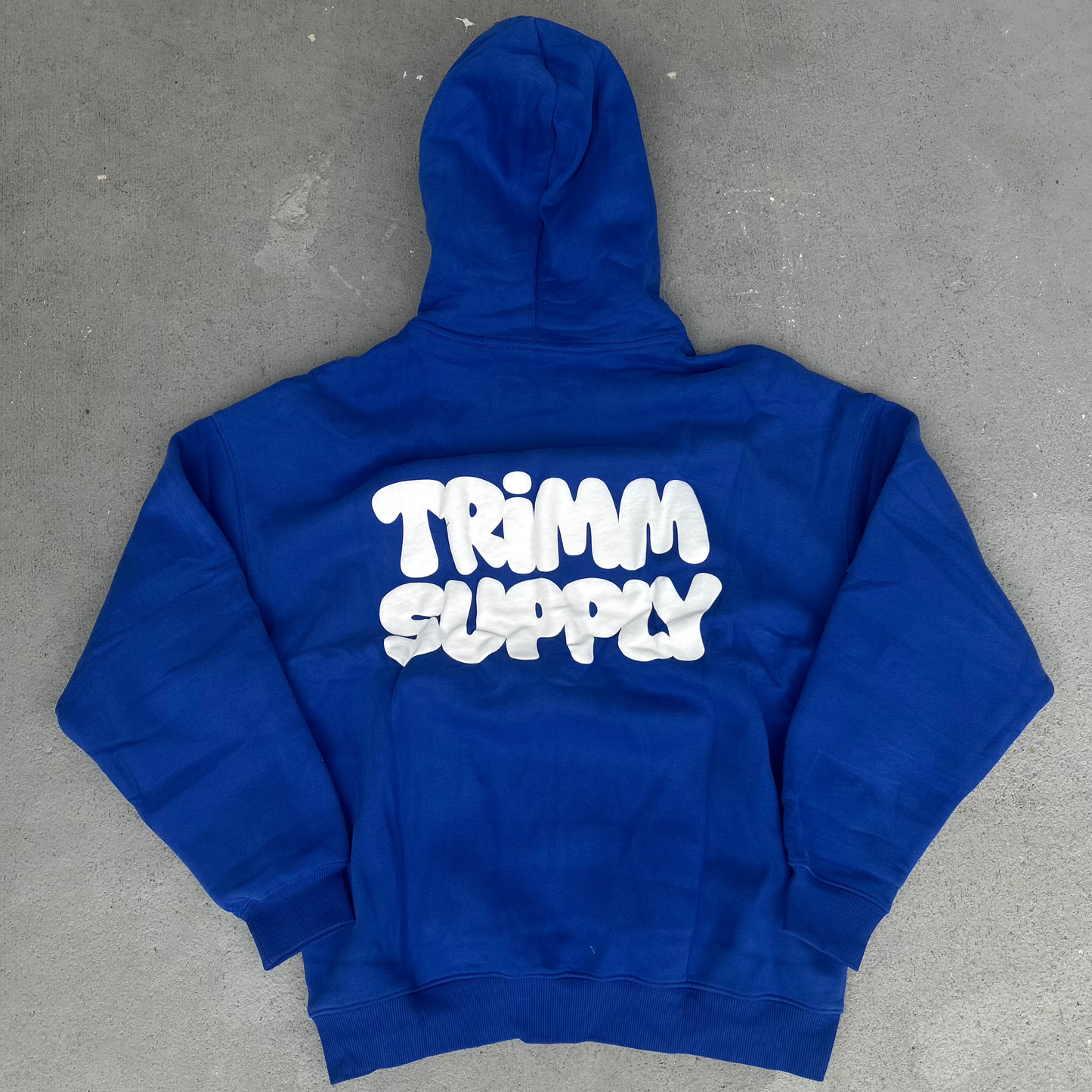 Oversized Trimm Supply Classic Hoodie - Blue