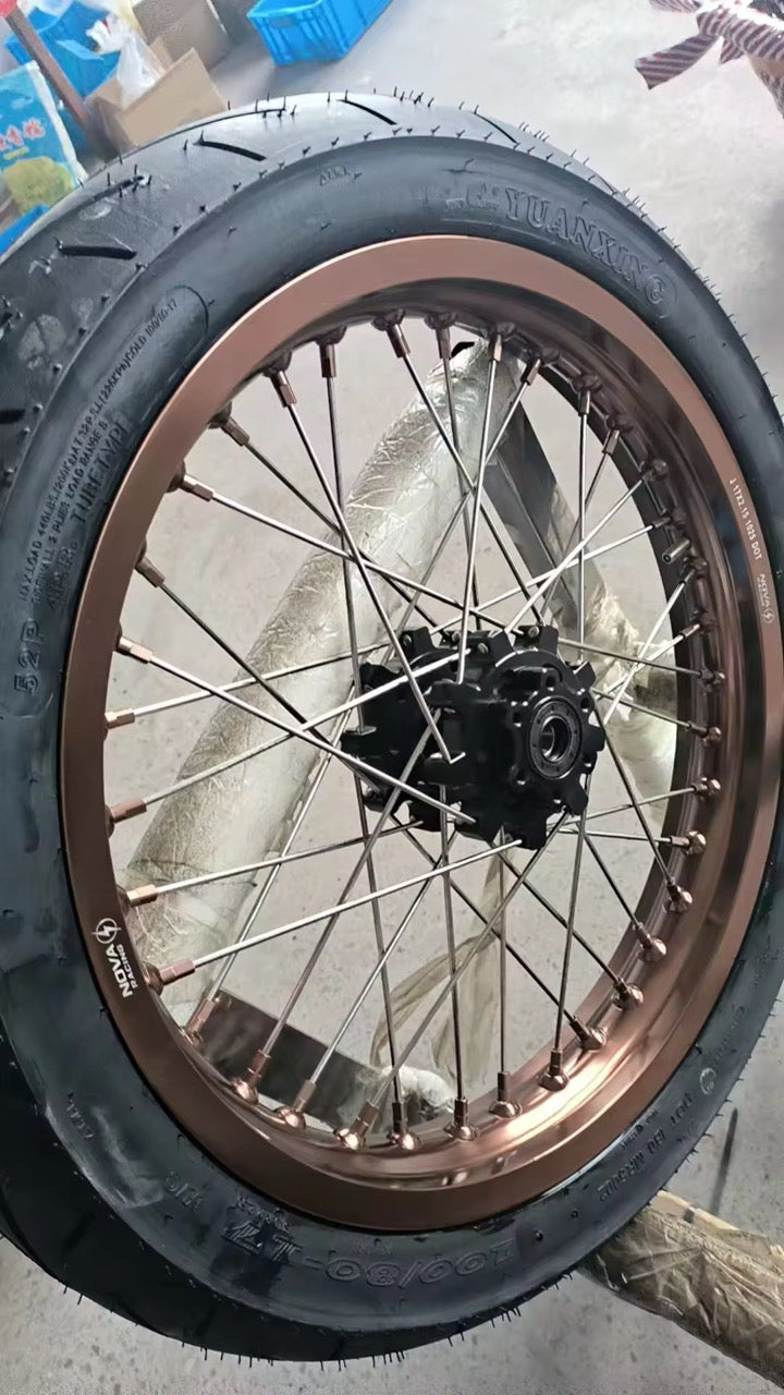 Nova Racing Supermoto Wheelset for LBX, Talaria & Ultra Bee