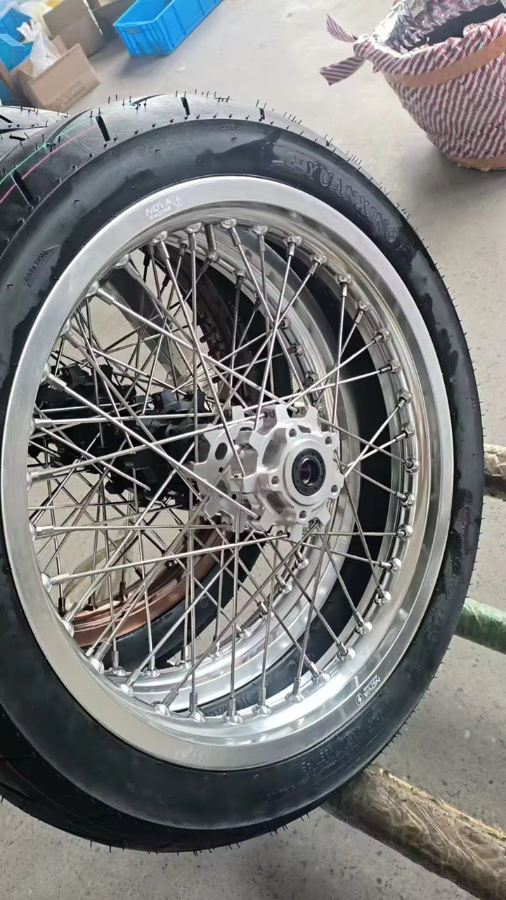 Nova Racing Supermoto Wheelset for LBX, Talaria & Ultra Bee