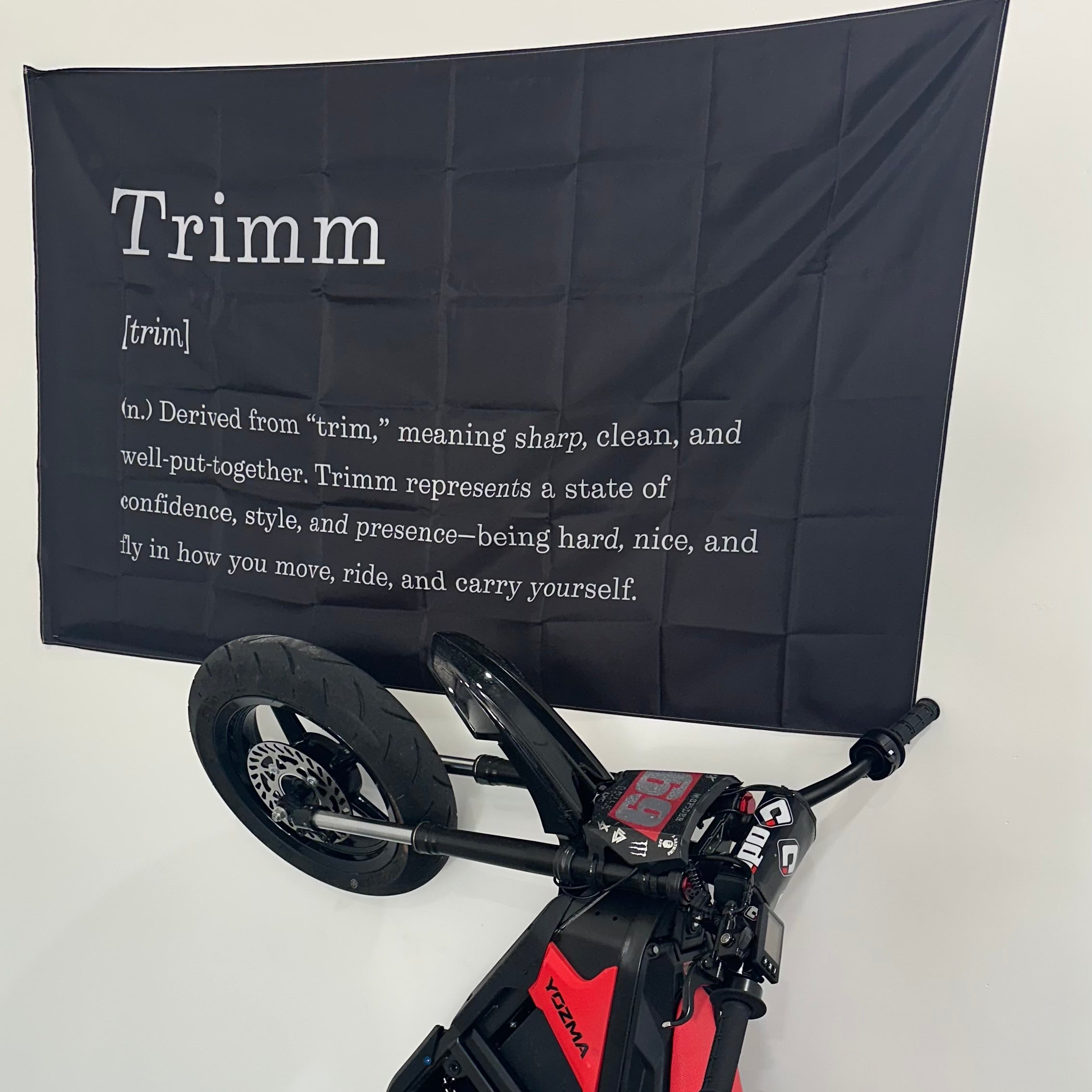 "Trimm" Definition Flag-4