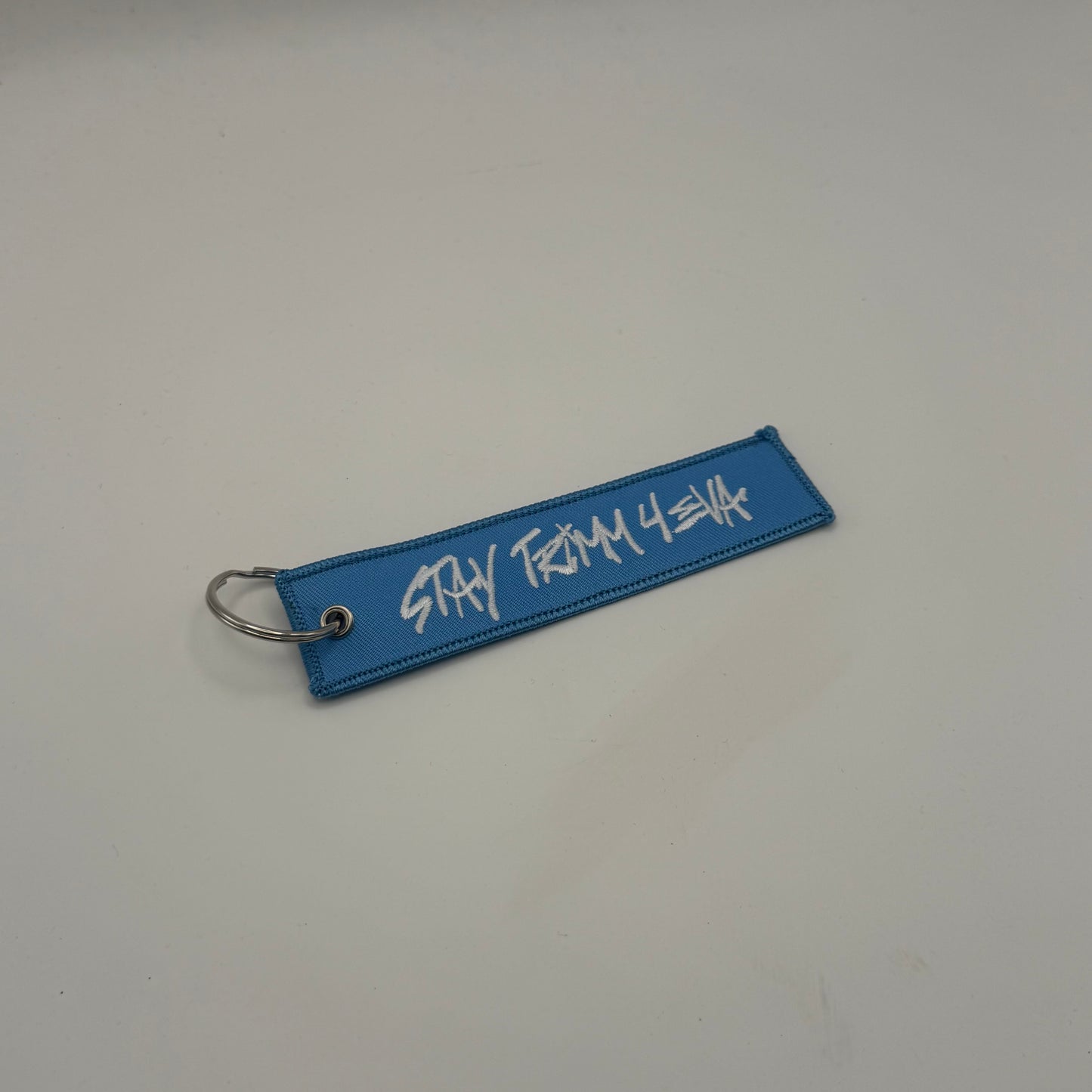 Limited Edition Blue 'Stay Trimm 4EVA'  Keychain and Stickers Kit (Copy)