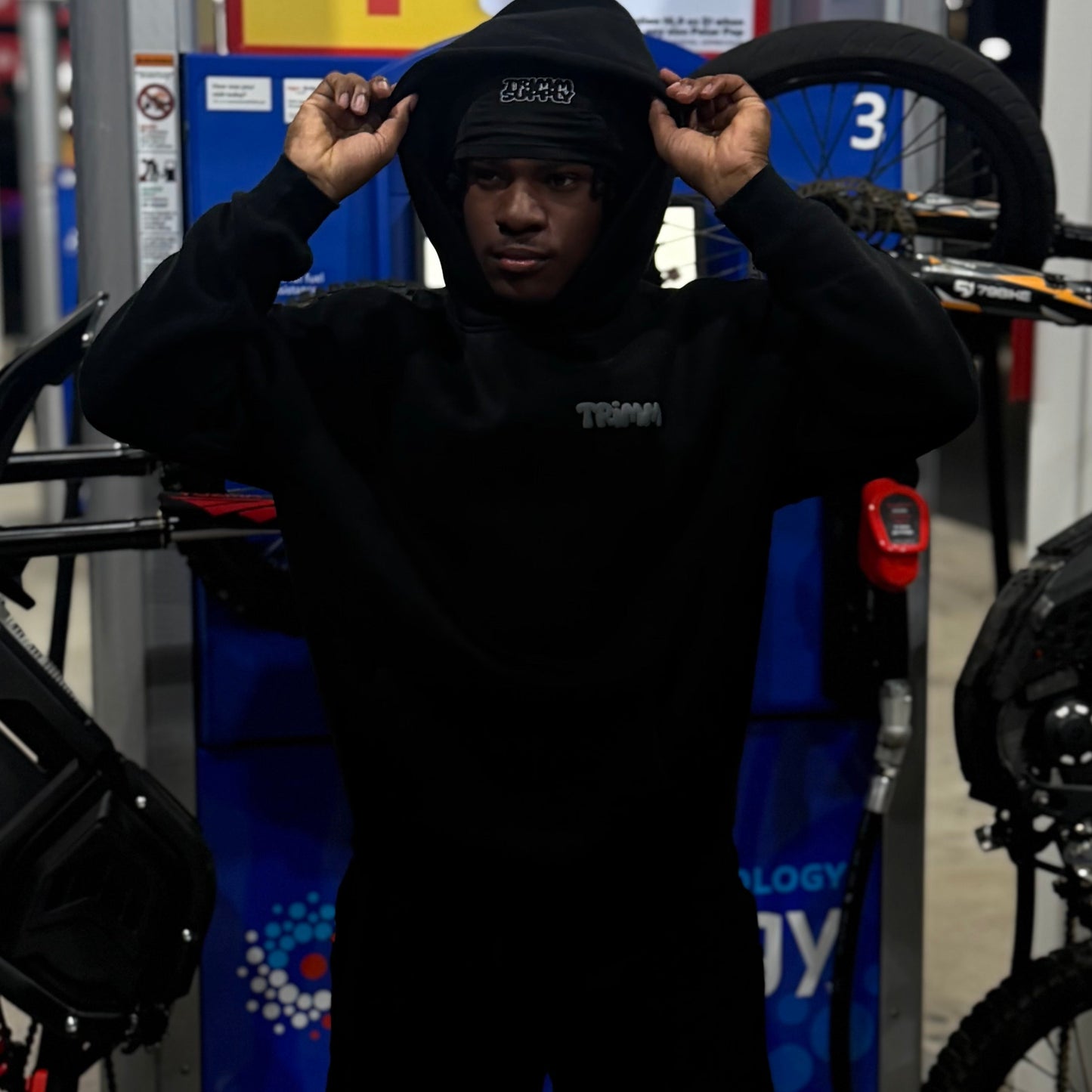 Trimm Supply Classic Hoodie - Black