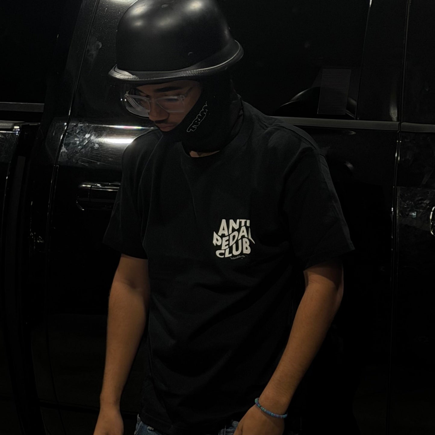 Trimm Supply 'ANTI PEDAL CLUB' Graphic T-Shirt - Black