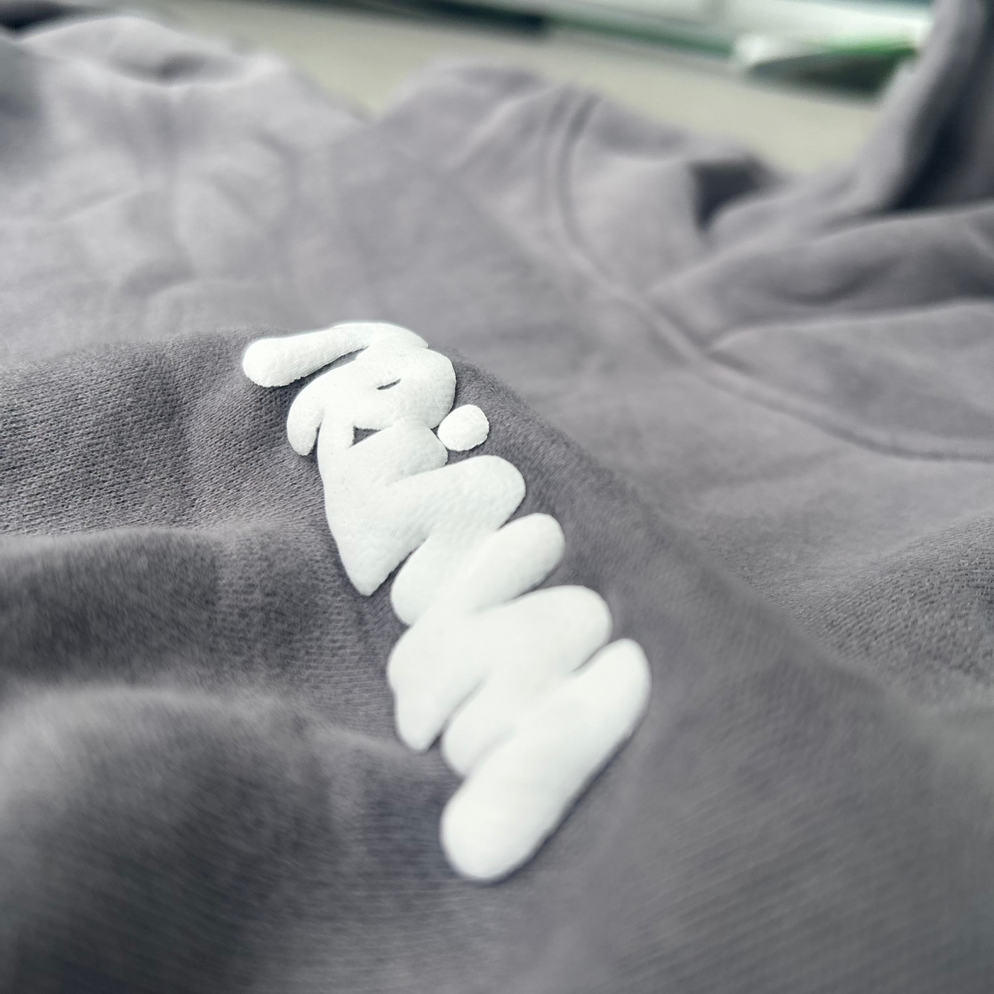 Oversized Trimm Supply Classic Hoodie - Gray