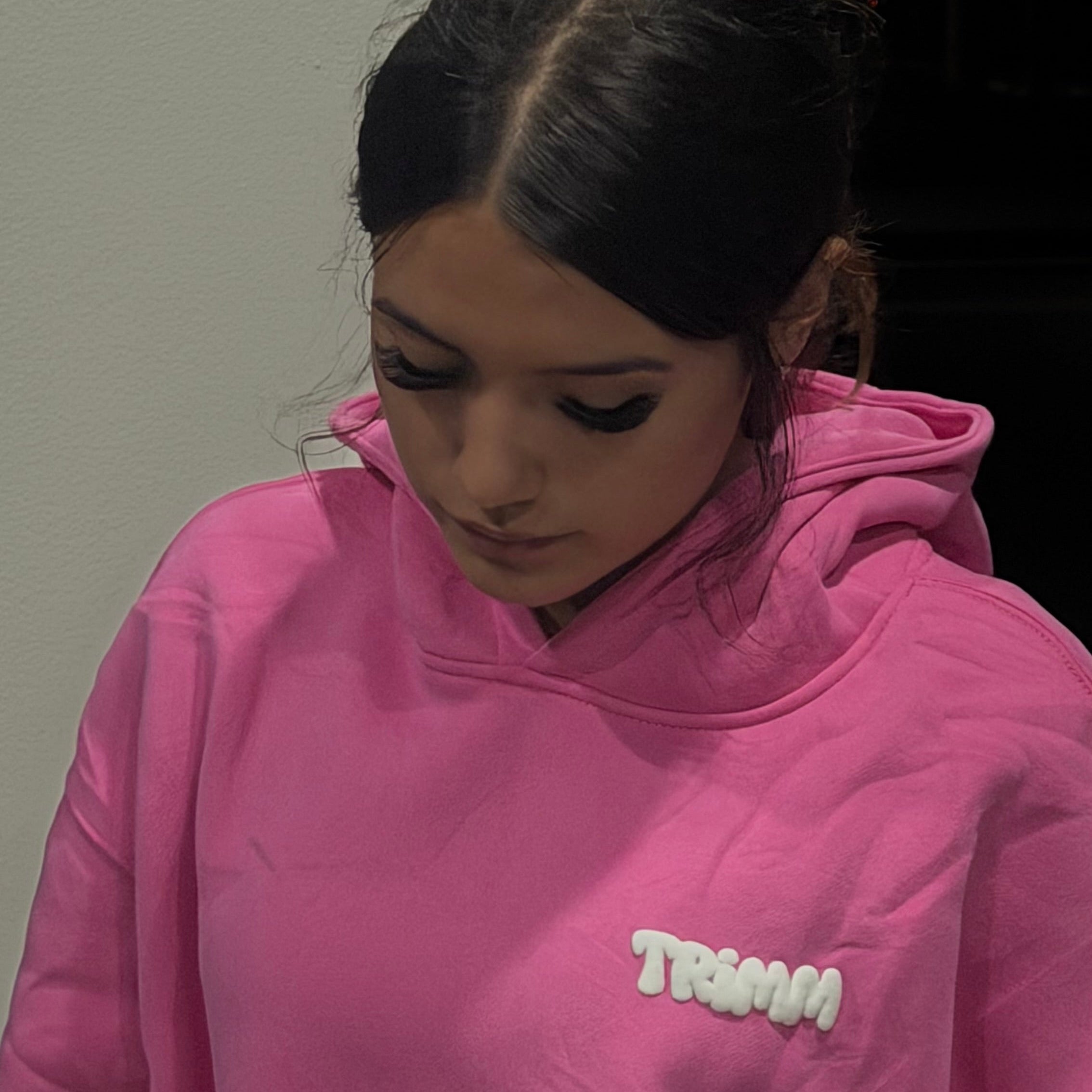 Trimm Supply Classic Hoodie - Pink-4