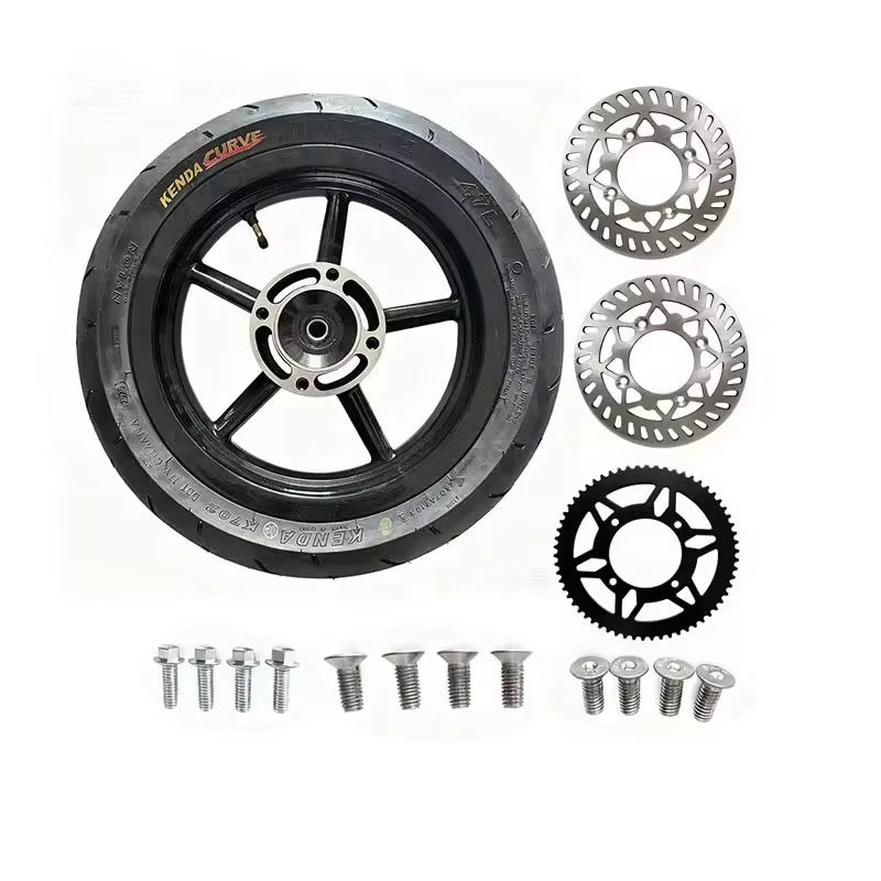 "FATTY" Supermoto Sets With Sprockets and Rotors - For Yozma IN10 and Tuttio Soliel 01-1