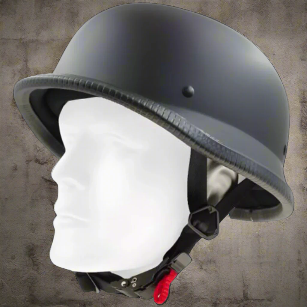 DOT Approved Black Bucket Helmet - Trimm Supply