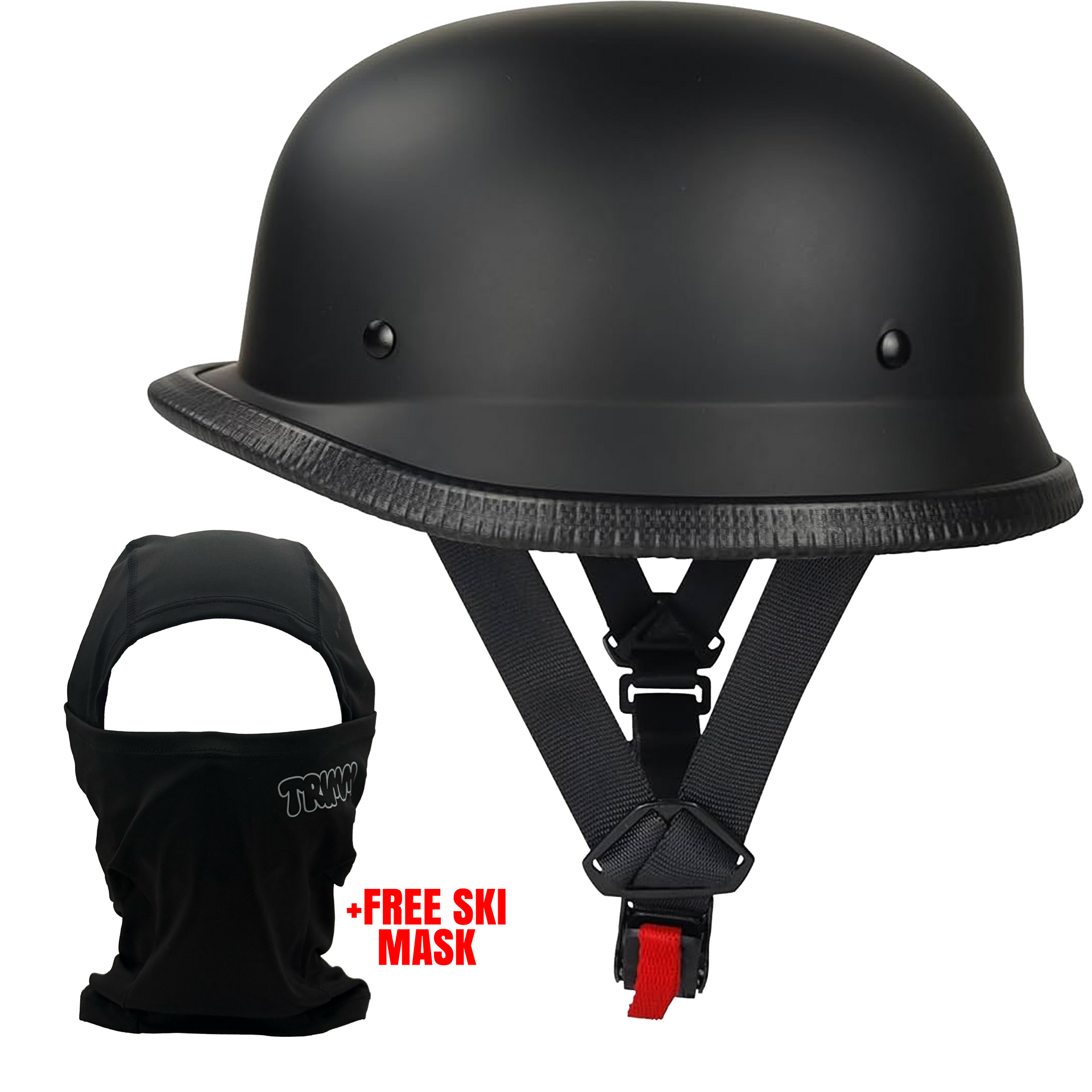 Bikelife Black Bucket Helmet