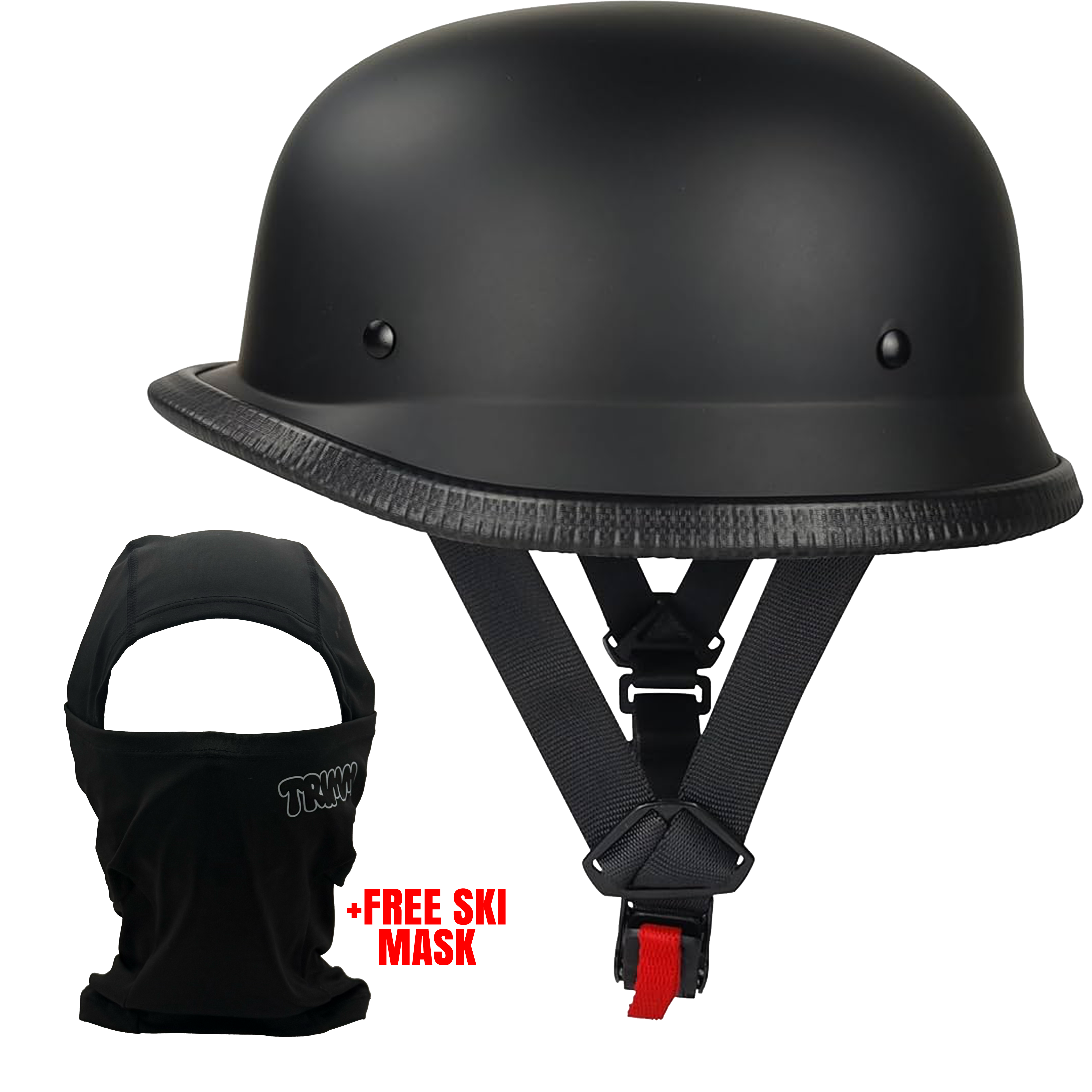 Bikelife Black Bucket Helmet - Trimm Supply