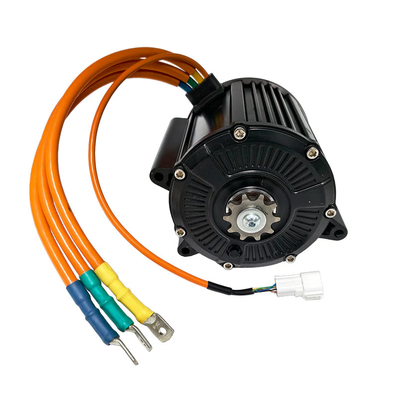 Yozma Sotion Hall Sensor Motor w/ 420 10T Sprocket (Yozma IN 10, Valtinsu Em-5, Throne Strike Shadow, Ionic Moto, etc.,)